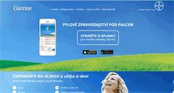 Desktop Screenshot of claritine.cz